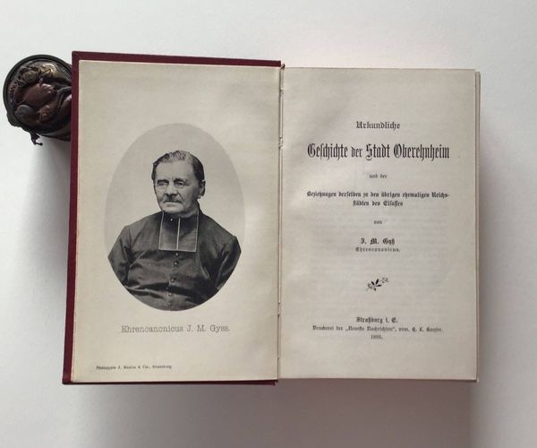 Product image Gyss. Histoire documentaire de la ville d'Obernai.