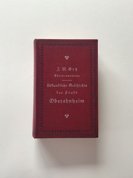 Product image Gyss. Histoire documentaire de la ville d'Obernai.