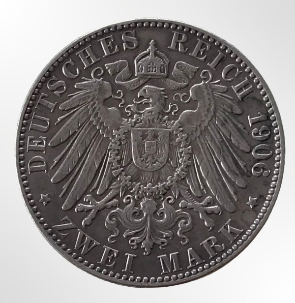Produktbild Hamburg. 2 mark 1906.