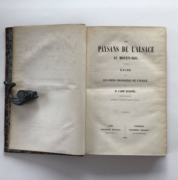 Product image Hanauer. Les paysans de l'Alsace au moyen - âge.
