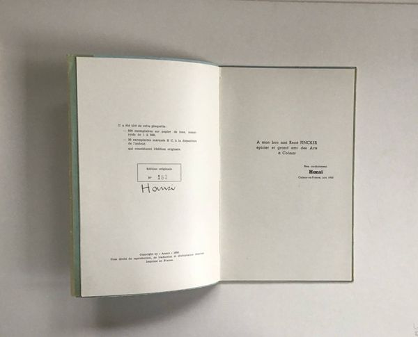 Produktbild Hansi. Scènes de la vie à Colmar. Signés par Hansi. Édition de luxe.