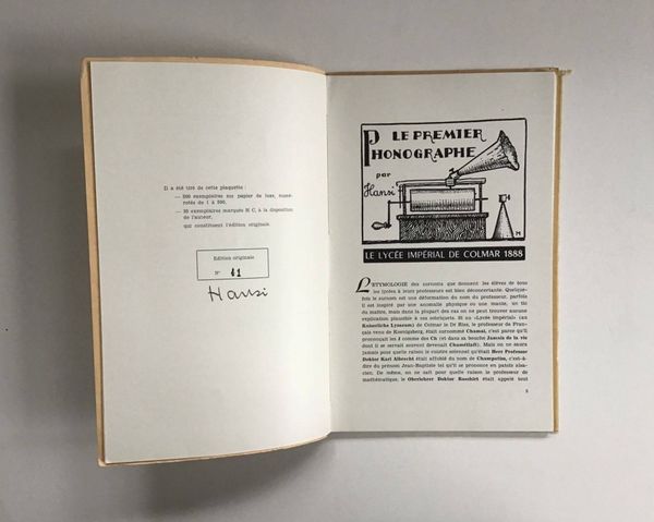 Produktbild Hansi. Scènes de la vie à Colmar. Signés par Hansi. Édition de luxe.
