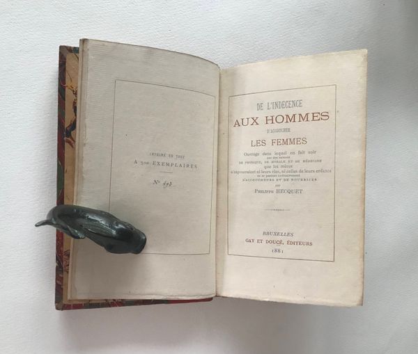Productafbeelding Hecquet. De L'indécence aux hommes d'accoucher les femmes.