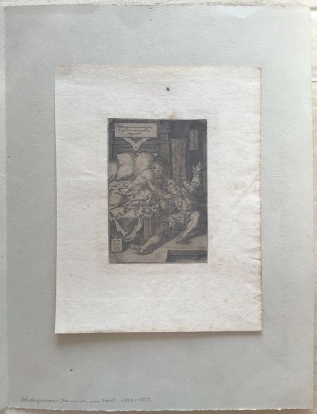 Product image Heinrich Aldegrever. Le père sévère.
