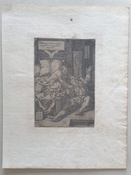 Product image Heinrich Aldegrever. Le père sévère.