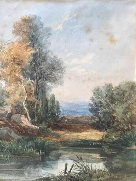 Image du produit Henri Hartmann 1864. Paysage des Vosges.