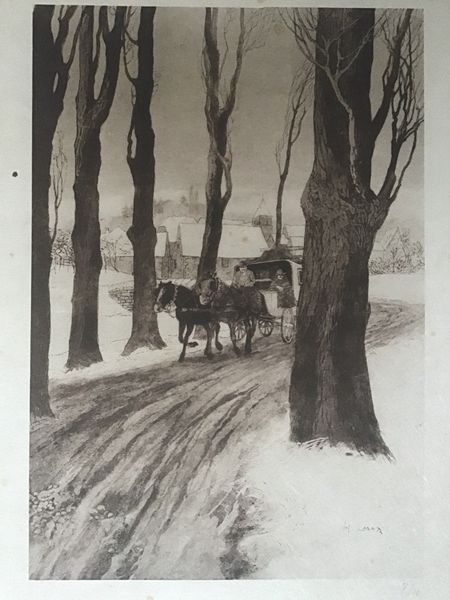 Image du produit Henri Loux. Die Postkutsche.