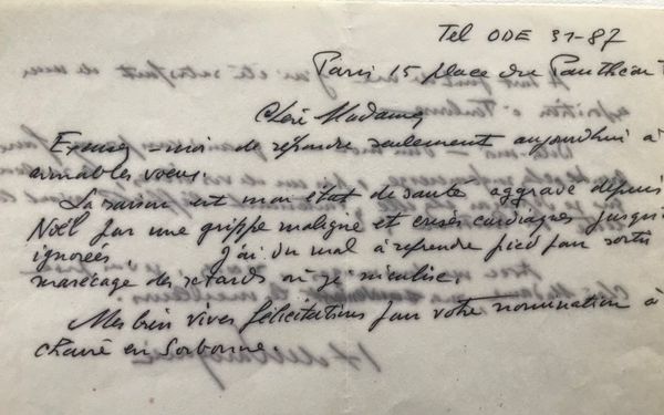 Productafbeelding Henry de Waroquier. Autographes.