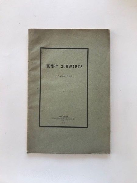 Product image Henry Schwartz. 1845-1895.