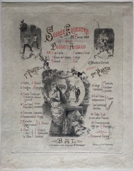 Image du produit Henry Somm. Programme pour une Soirée équestre.