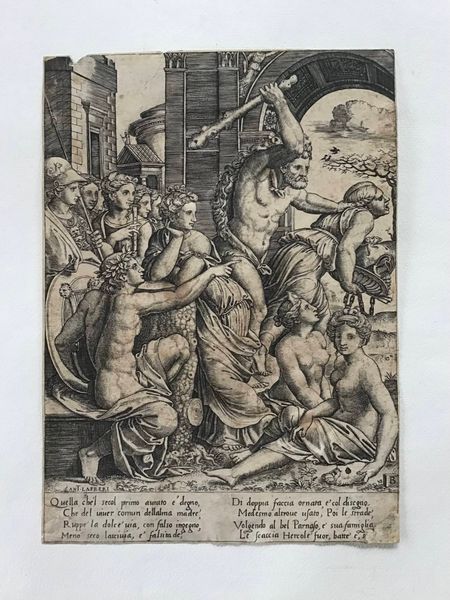 Image du produit Hercule chassant l'Avarice du temple des Muses.