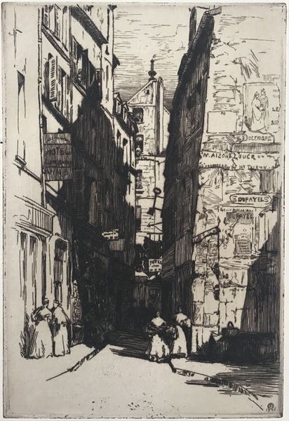 Image du produit Herman Armour Webster. La rue Brise-Miche en 1900.