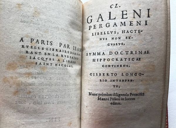 Product image Hippocrates. 1569.