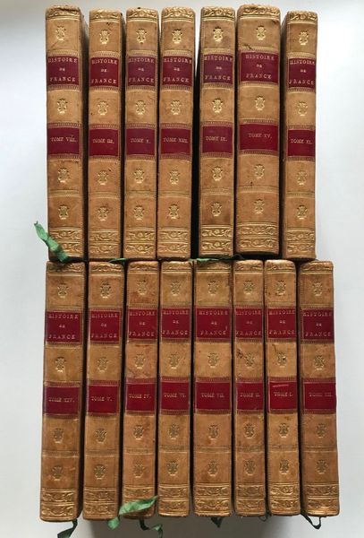 Image du produit Histoire de France. 15 volumes bien reliés.