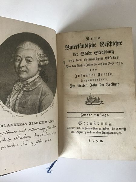 Image du produit Histoire de la ville de Strasbourg. Johannes Friese.