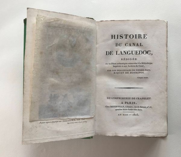 Produktbild Histoire du Canal du Languedoc.