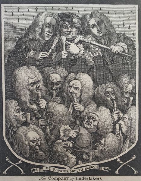 Produktbild Hogarth. The Company of Undertakers.
