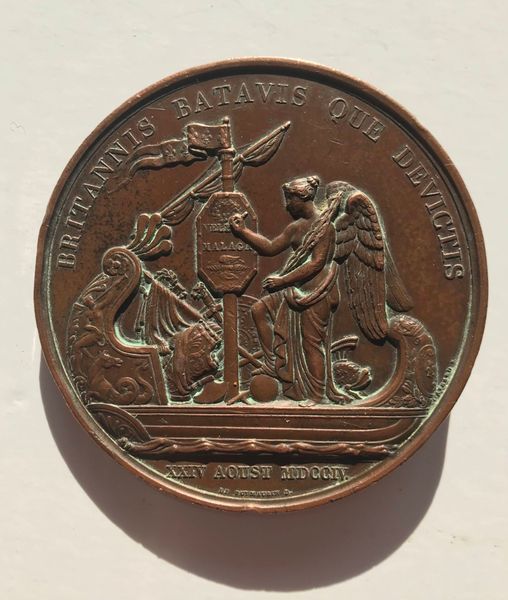 Productafbeelding Hommage à la victoire de Velez-Malaga. 1704. Grande médaille.