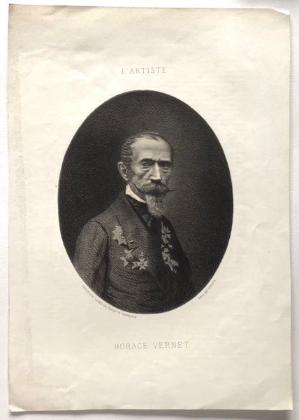 Productafbeelding Horace Vernet d'après (Adrien) Tournachon.