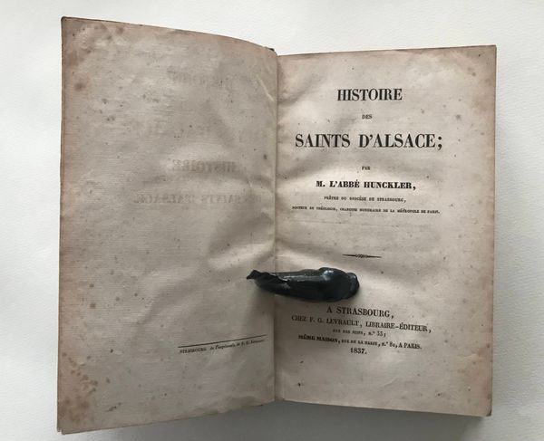 Produktbild Hunckler. Histoire des saints d'Alsace.