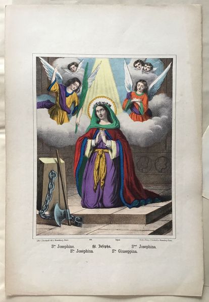 Productafbeelding Imagerie de Wissembourg. Sainte Joséphine.