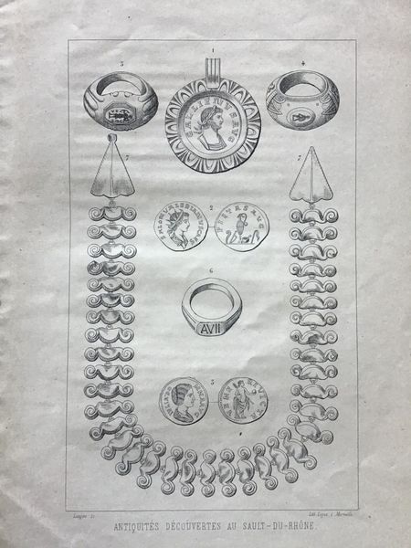 Produktbild J. Charvet. Notice sur des monnaies et bijoux antiques.