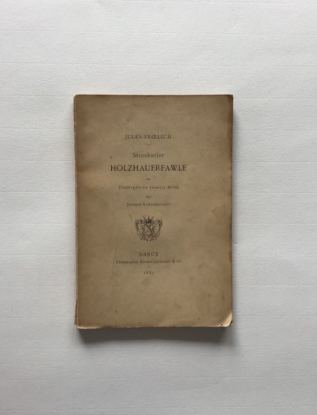 Productafbeelding J. Froelich. Strosburjer Holzhauerfawle.