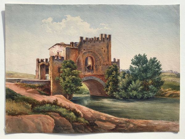 Produktbild J. H. Juillerat. Environs de Rome. Ponte Nomentano.