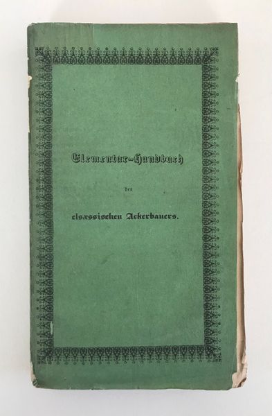 Product image J. L. Stoltz. Elementar-handbuch des elsässischen Ackerbauers.