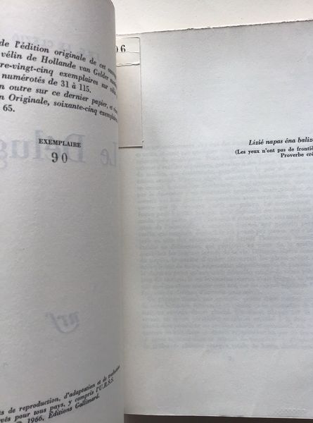 Product image J. M. G. Le Clézio. Le déluge.