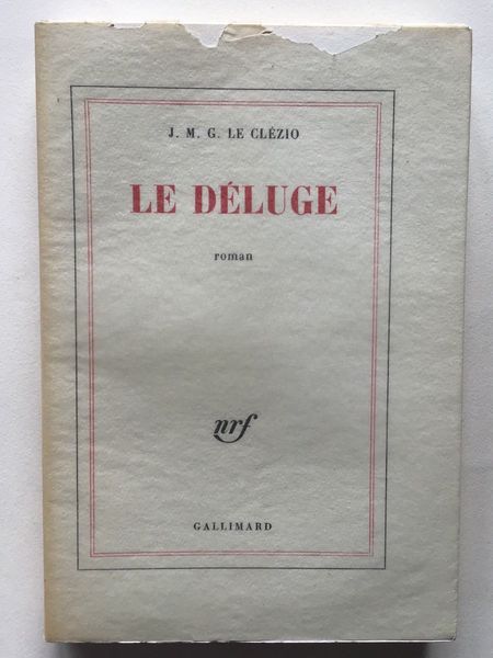 Product image J. M. G. Le Clézio. Le déluge.