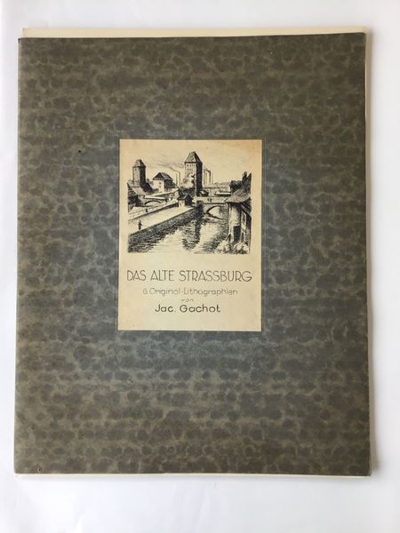 Produktbild Jacques Gachot. Album de lithographies. Strasbourg.