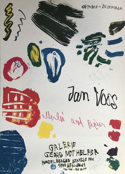 Product image Jan Voss. Allerlei auf papier.