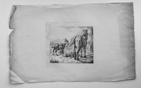 Productafbeelding Jean Huber père. Premier cahier d'études d'après nature. 9 planches dont la planche de titre.