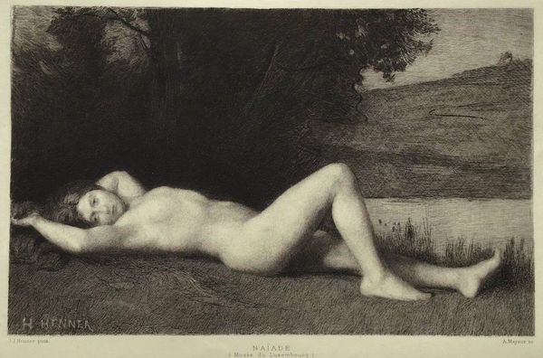 Produktbild Jean-Jacques Henner. Naïade.