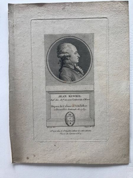 Image du produit Jean Reubel. Député de Colmar et de Sélestat.