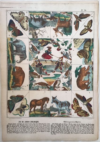 Image du produit Jeu du jardin zoologique. Wissembourg.