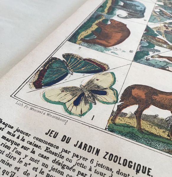 Image du produit Jeu du jardin zoologique. Wissembourg.