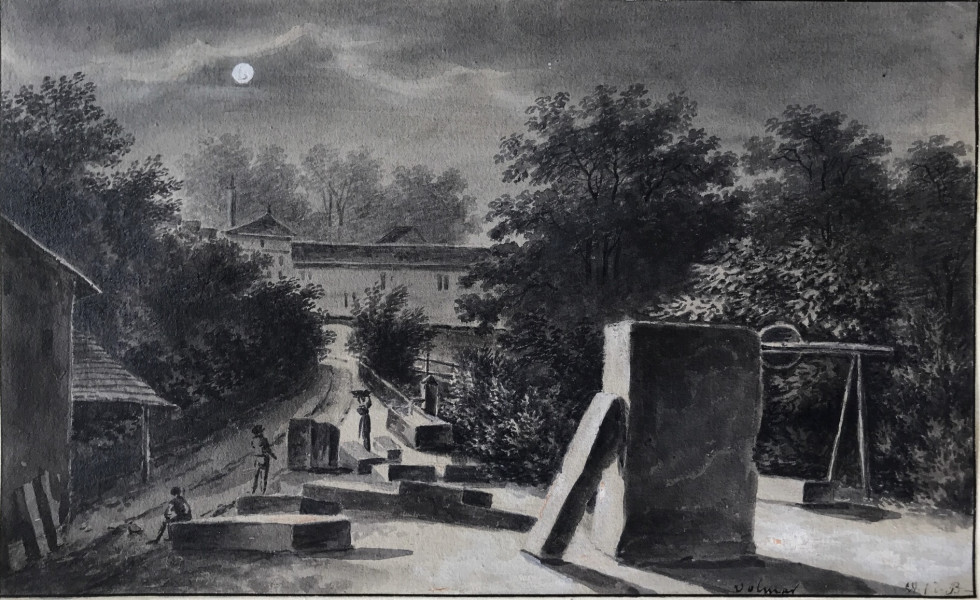 Produktbild Johann Georg Volmar. Transport de pierres.