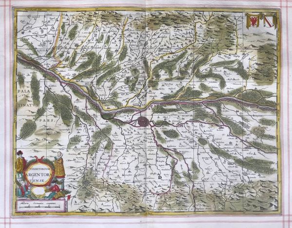 Produktbild Johannes Janssonius. Territorium Argentoratense.