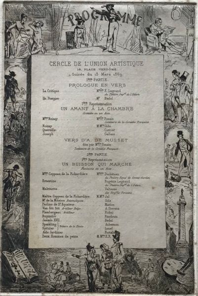 Produktbild John Lewis Brown. Cercle de l'Union artistique. Programme.