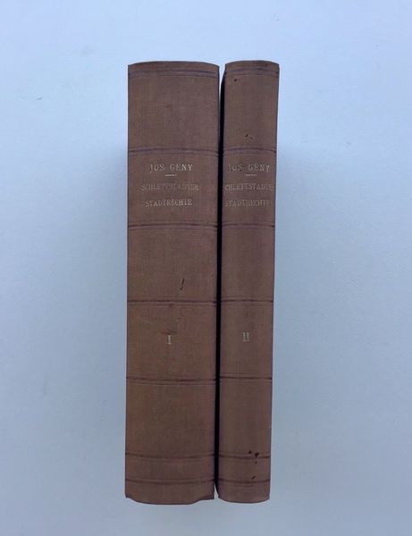 Product image Joseph Gény. Droit de la ville de Sélestat.