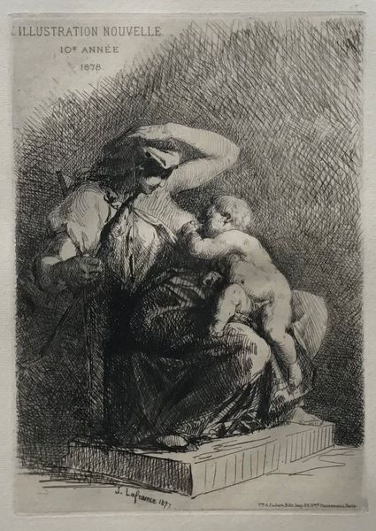 Produktbild Jules-Isidore Lafrance. Eau-forte pour l'Illustration Nouvelle. Frontispice.
