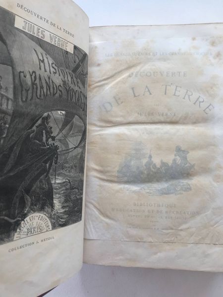 Image du produit Jules Verne. Découverte de la terre.