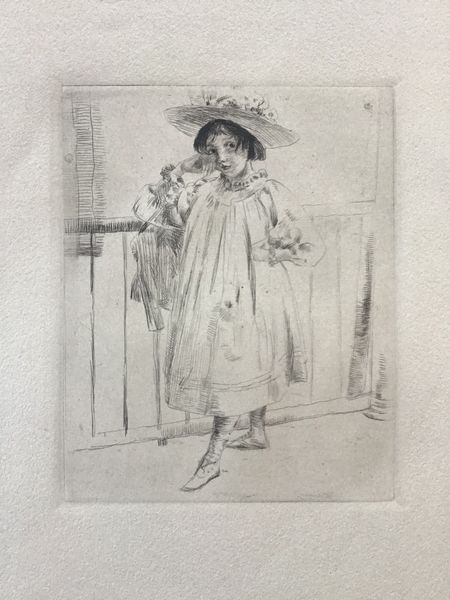 Produktbild Julian Alden Weir. Petite fille.