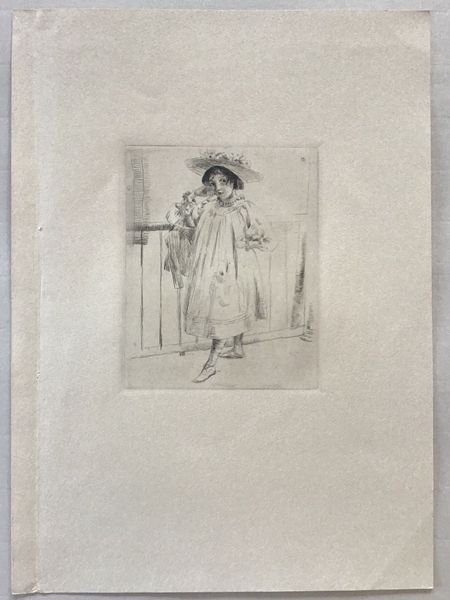 Produktbild Julian Alden Weir. Petite fille.