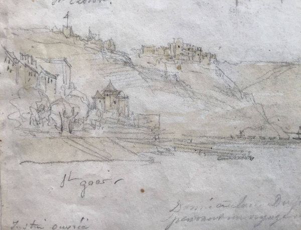 Productafbeelding Justin Ouvrié. Coblenz, Saint Goar et pont célèbre sur le Rhin.