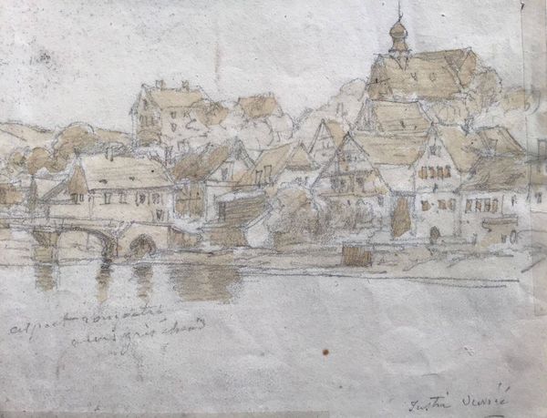 Productafbeelding Justin Ouvrié. Coblenz, Saint Goar et pont célèbre sur le Rhin.