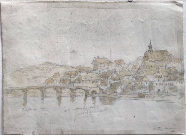 Productafbeelding Justin Ouvrié. Coblenz, Saint Goar et pont célèbre sur le Rhin.