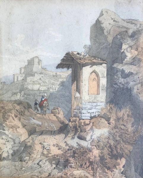 Produktbild Karl Lindemann Frommel. Rome. Station du chemin de croix près de Subiaco.